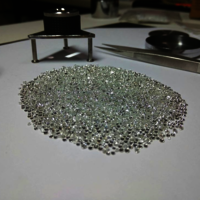 Cvd Diamond 0.9mm GHI VVS VS Round Brilliant Cut Lab Grown HPHT Loose Stones TCW 1