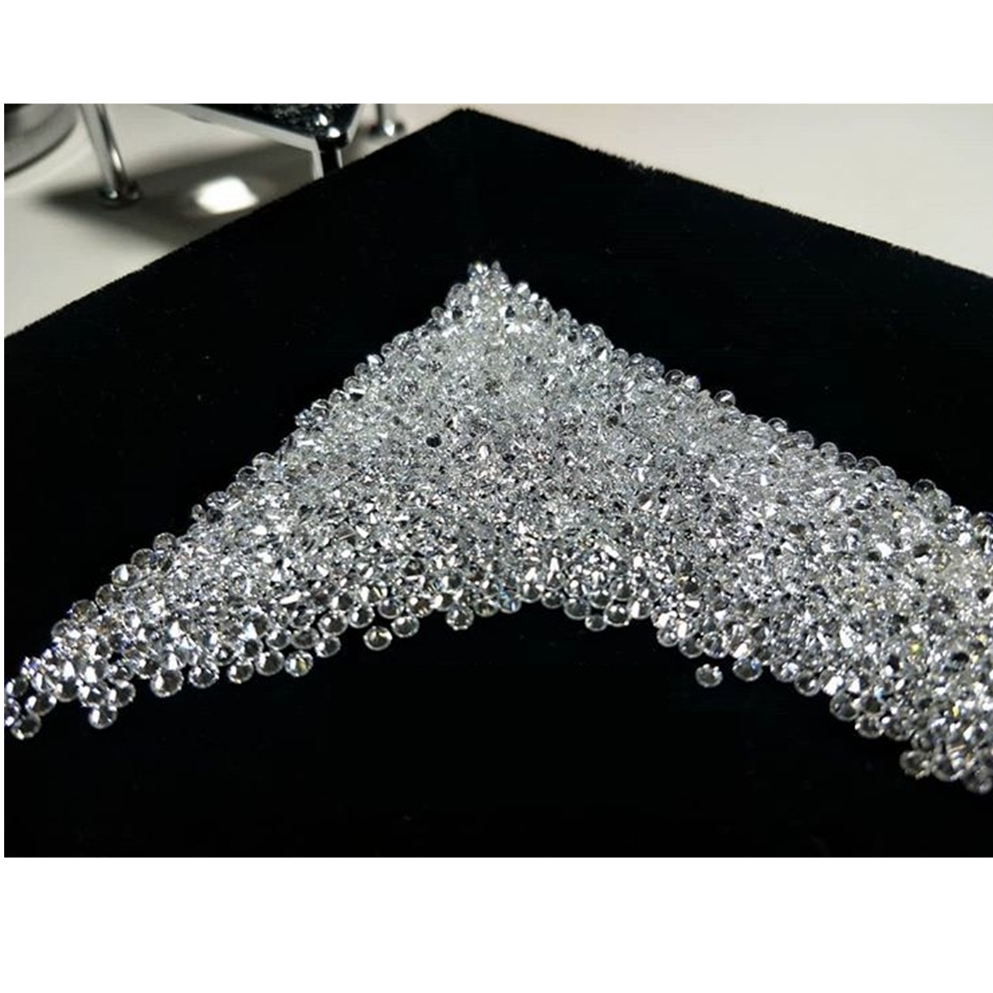 Cvd Diamond 1.25mm GHI VVS VS Round Brilliant Cut Lab Grown HPHT Loose Stones TCW 1