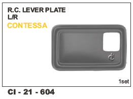 Rc Lever Plate   CONTESSA  L/R
