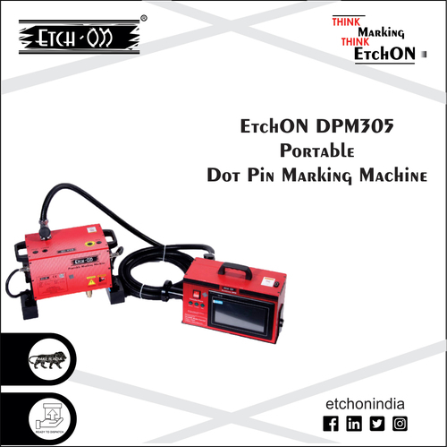 Pneumatic Dot Pin Marking Machine DPM305 (Portable)