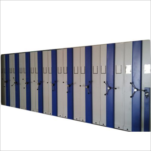 Mobile Compactor Storage Systems - Steel, 6-8 Feet High | Customizable Size, Ideal for Banks and Offices, Long Lasting Design