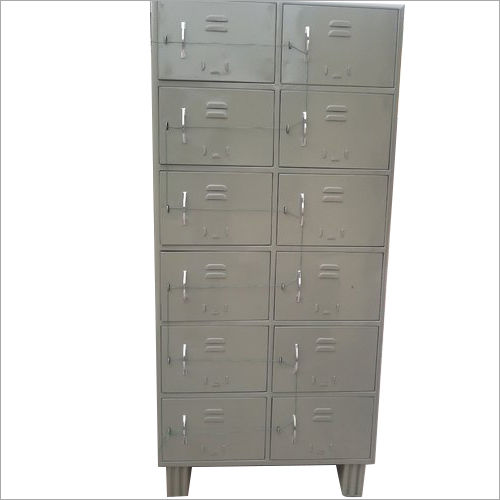 12 Compartment Mild Steel Laptop Locker