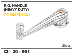 RG Handle (Heavy Duty) COMMERCIAL - Durable Steel, Compatible with 4 Wheeler Vehicles | Warranty Included, Enhanced Grip for Secure Handling