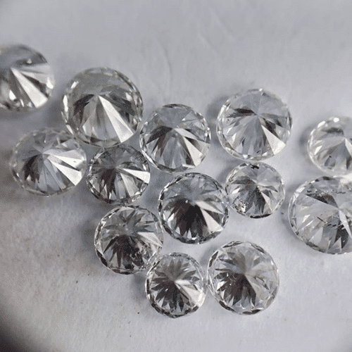 Cvd Diamond 2.20mm GHI VVS VS Round Brilliant Cut Lab Grown HPHT Loose Stones TCW 1