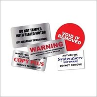 TAMPER LABELS