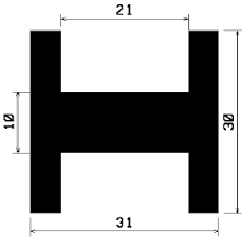 H channel Beading