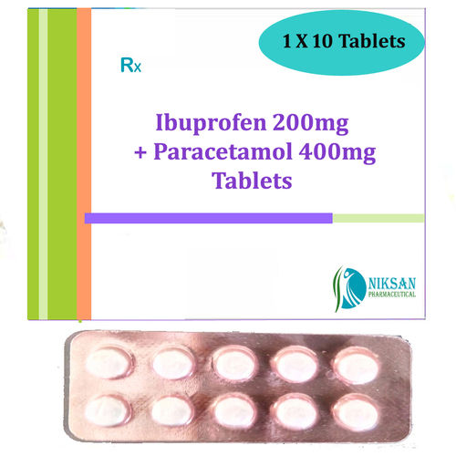 Ibuprofen Paracetamol Tablets General Medicines