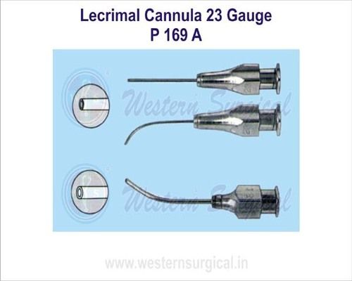 Lecrimal cannula 23 gauge