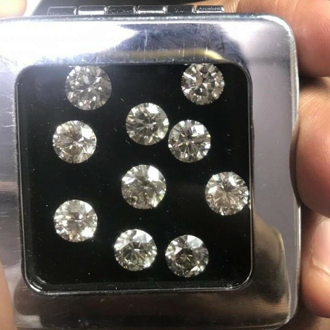 Cvd Diamond 3.10mm GHI VVS VS Round Brilliant Cut Lab Grown HPHT Loose Stones TCW 1