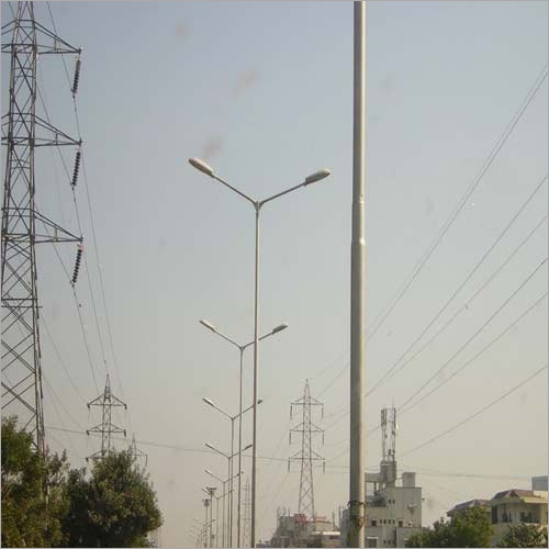MS Welded Steel Tubular Pole