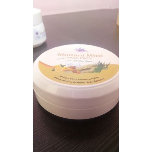 Multani Mitti Face Pack - Herbal Liquid | Softens Skin, Protects from Sun Rays, Enhances Moisturizing, Smooth Texture for Oily Skin