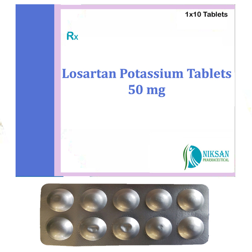 Losartan Potassium 50 Mg Tablets
