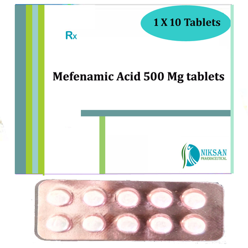 Mefenamic Acid 500 Mg Tablets