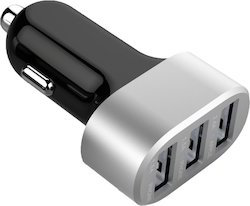 USB Car Charger With Triple Port