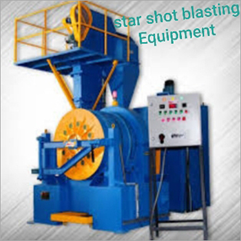 Rotary Barrel Type Sand Blasting Machine