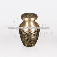 Empire II Brass Metal Token Cremation Urn