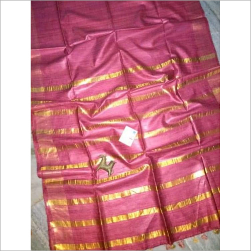 Available In Multicolor Ladies Temple Border Saree