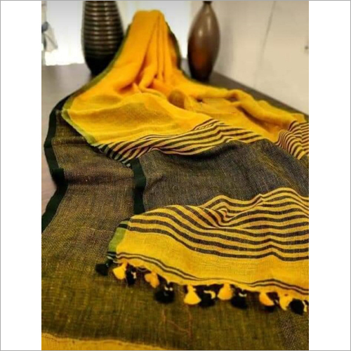 Available In Multicolor Stylish Yellow Saree