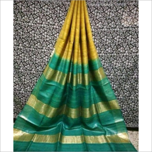 Fancy Silk Saree - Premium Quality Silk & Cotton Blend, Multicolor Elegance with Intricate Hand Painting for All Seasons