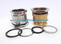 Gold And Silver Brass Pg Cable Gland