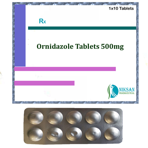 Ornidazole 500mg Tablets