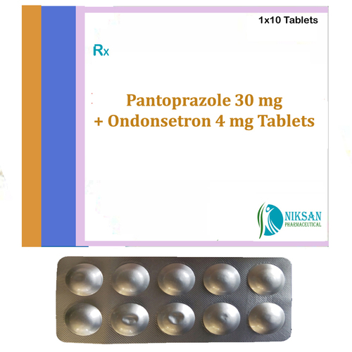 Pantoprazole 30 Mg Ondonsetron 4 Mg Tablets General Medicines