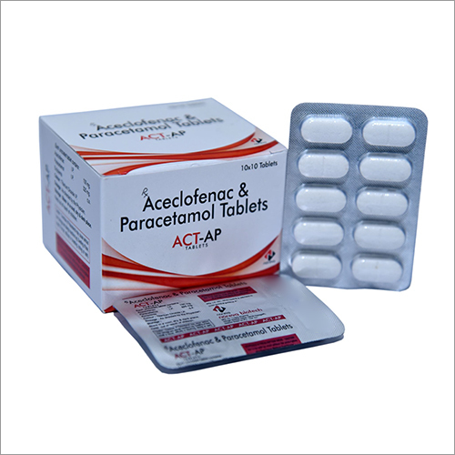 Aceclofenac And Paracetamol Tablet