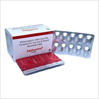 Methylcobalamin Alpha Lipoic Acid Pyridoxine HCL Folic Acid And Thiamine Mononitrate Tablet