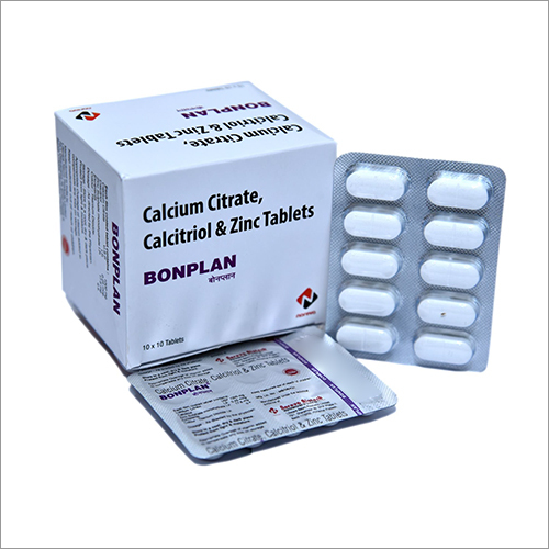 Calcium Citrate Calcitriol And Zinc Tablet Recommended For: All