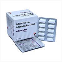 Calcium Citrate Calcitriol And Zinc Tablet
