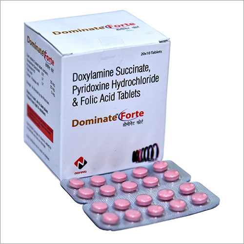 Doxylamine Succinate Pyridoxine Hydrochloride And Folic Acid Tablet Recommended For: All