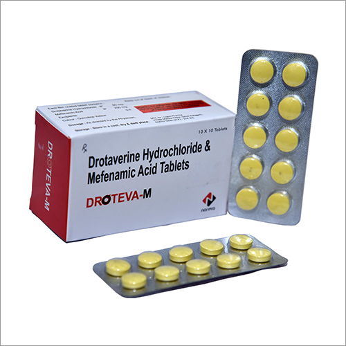 Drotaverine Hydrochloride And Mefenamic Acid Tablet