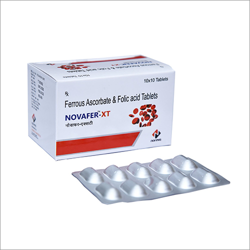 Ferrous Ascorbate Folic Acid And Sulphate Tablet