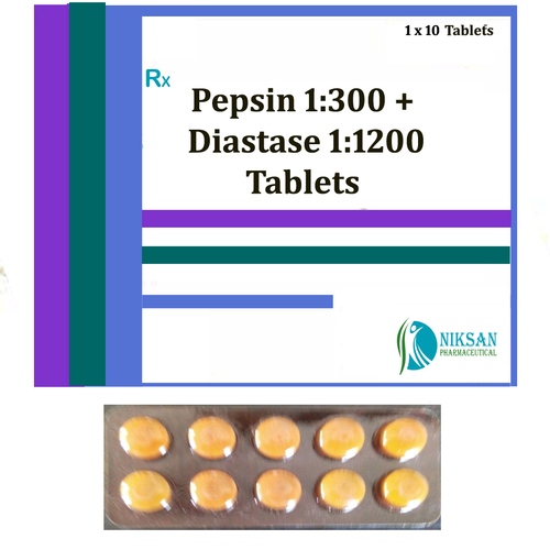 Pepsin Diastase Tablets General Medicines