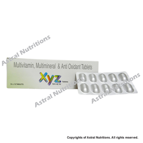 XYZ Multivitamins Tablets