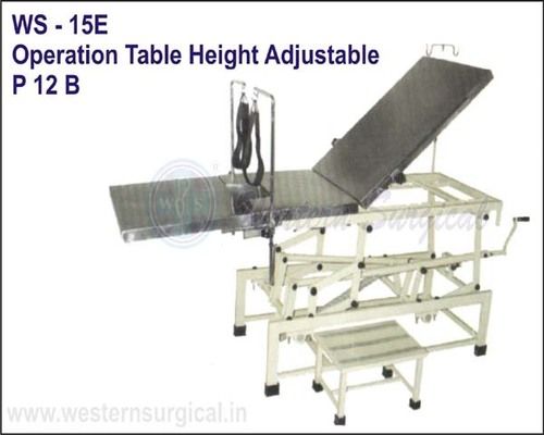 Operation Table Height Adustable