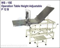 OPERATION TABLE HEIGHT ADUSTABLE
