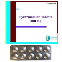 Pyrazinamide Tablets - 400 Mg, 3 Dosage Guidelines For Tb Treatment, Suitable For Aged Persons