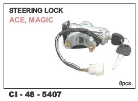 Car Steering Lock ACE - Durable Steel, Universal 4-Wheeler Fit | Warranty Included, Enhanced Vehicle Security Feature
