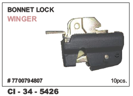 Car  Bonnet  Lock WINGER