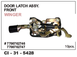 Car  Door Latch Assy Front  WINGER