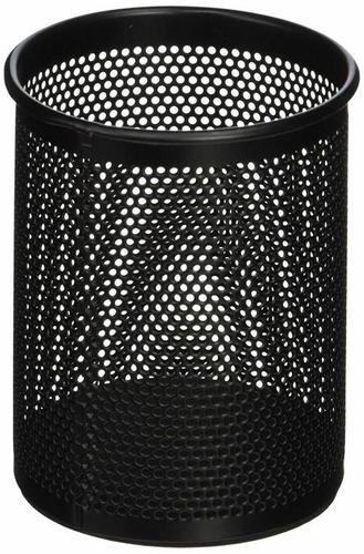 Black Single Round Mesh Metal Pen Pencil Holder Table Desk Organizer for Home Office Black Single Round Mesh Metal Pen Pencil Holder Table Desk Organizer for Home Office