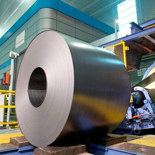 Cold rolled steel sheet in coils
