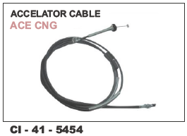 Car Accelerator Cable ACE CNG - 4-Wheeler Compatibility, Durable Design with Warranty