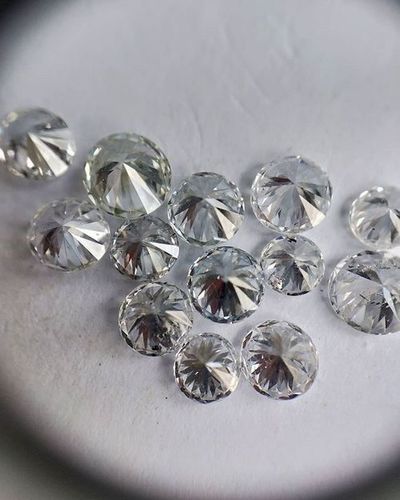 Cvd Diamond 3.30mm GHI VS SI Round Brilliant Cut Lab Grown HPHT Loose Stones TCW 1