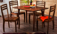 Solid Wood Dining table set Meander