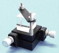 Mount For Prisms And Cube Beam Splitters - Material: Black Anodized Mirror