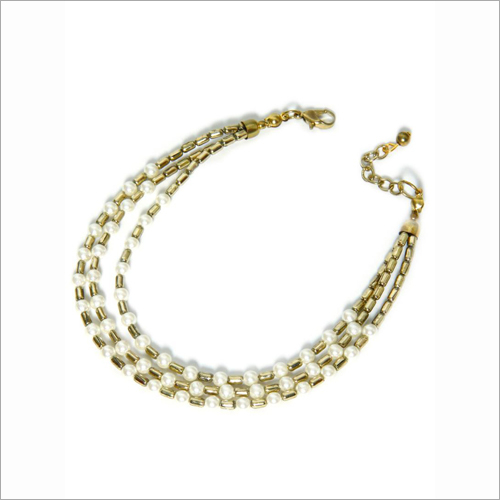 3 Layer Beaded Anklet - Multicolor Design, Perfect for Weddings, Engagements, Parties, and Gifts