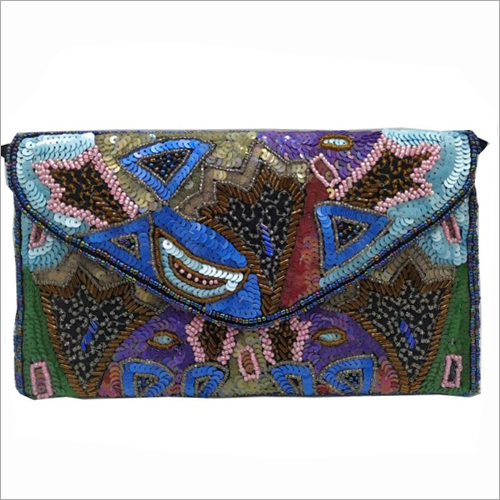 Designer Embroidery Handbag - Multicolor | Easy To Hold, New Finish