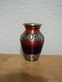 Classic Radiance Brass Token Cremation Urn